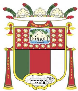 Brasão de Anchieta (Espírito Santo)/Arms (crest) of Anchieta (Espírito Santo)
