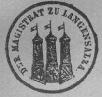 Wappen von Bad Langensalza/Arms (crest) of Bad Langensalza