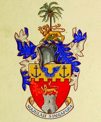 Arms (crest) of Singapore (city)