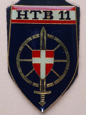 Coat of arms (crest) of the 11th Army Transport Battalion, Austrian Army
