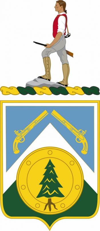 Coat of arms (crest) of 390th Military Police Battalion, US Army