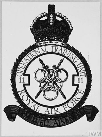 Coat of arms (crest) of the No 11 Operational Training Unit, Royal Air Force