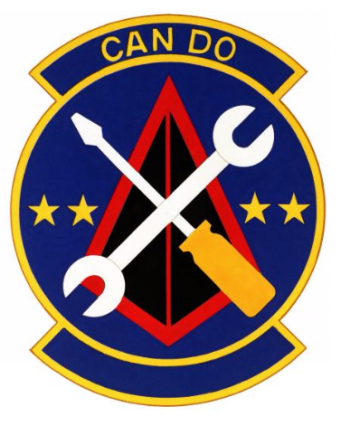 Coat of arms (crest) of the 22nd Field Maintenance Squadron, US Air Force