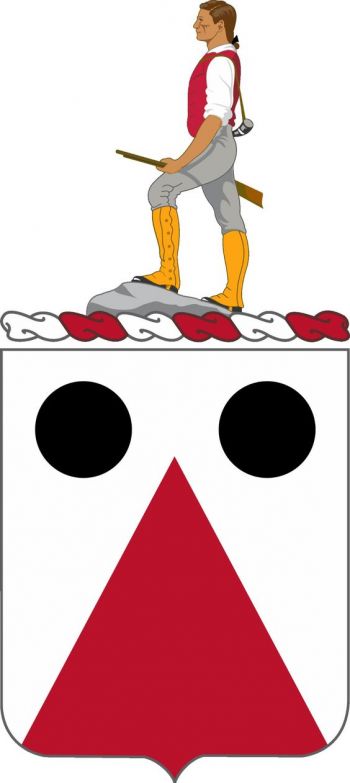Coat of arms (crest) of 980th Engineer Battalion, US Army