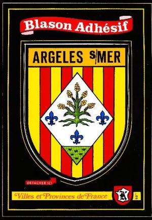 Blason de Argelès-sur-Mer/Coat of arms (crest) of {{PAGENAME