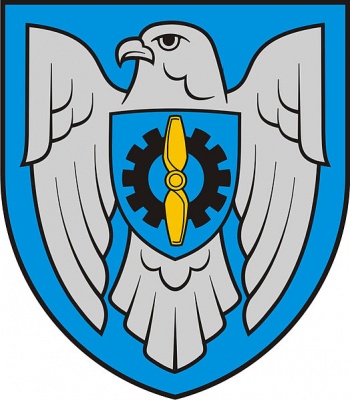 Coat of arms (crest) of the Armament and Equipment Repair Depot Service, Lithuanian Air Force