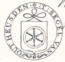 Wapen van Oudheusden/Arms (crest) of Oudheusden