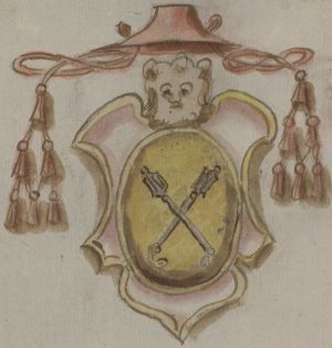 Arms (crest) of Pierre de Gondi
