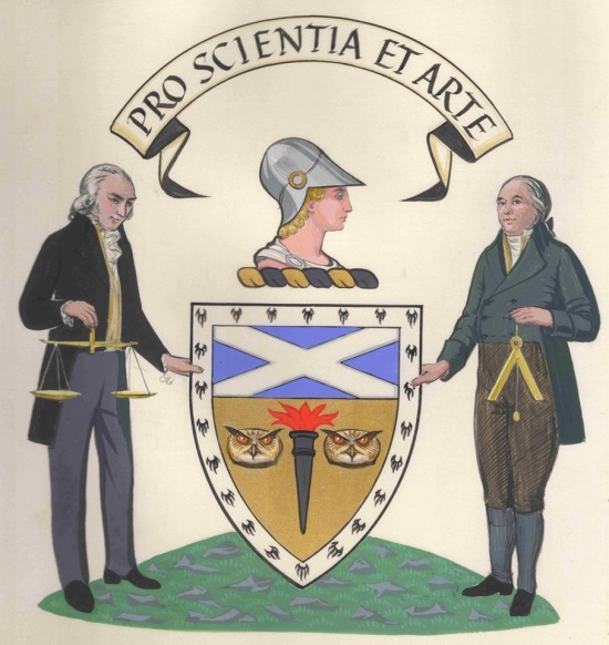 Arms of Royal Scottish Society of the Arts
