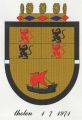 Wapen van Tholen/Coat of arms (crest) of Tholen