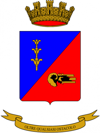 Coat of arms (crest) of the 13th Tank Battalion M.O. Pascucci, Italian Army