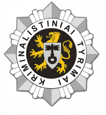 Arms (crest) of Lithuanian Police Forensic Sience Center