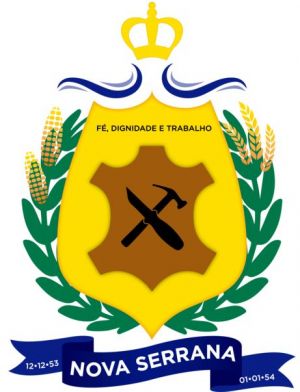 Brasão de Nova Serrana/Arms (crest) of Nova Serrana