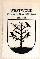 Wapen van Westwoud/Arms (crest) of Westwoud