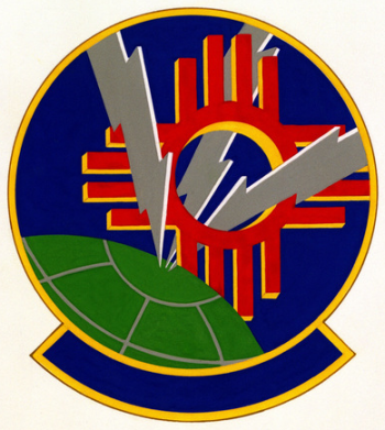 Coat of arms (crest) of the 1550th Avionics Maintenance Squadron, US Air Force