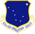 611th Air Operations Group, US Air Force.png