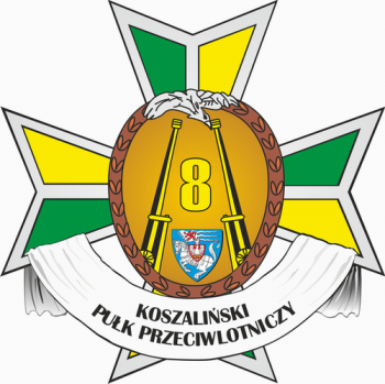 Coat of arms (crest) of 8th Koszalin Anti-Aircraft Regiment, Polish Army