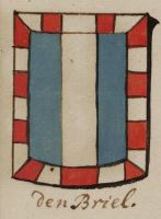 Wapen van Brielle/Arms (crest) of Brielle