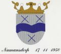 Wapen van Numansdorp/Coat of arms (crest) of Numansdorp