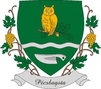 Arms (crest) of Pécsbagota