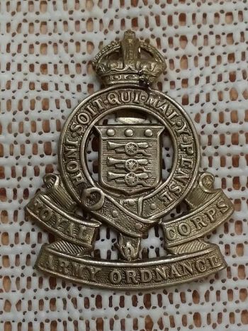 Coat of arms (crest) of Royal Army Ordnance Corps, British Army
