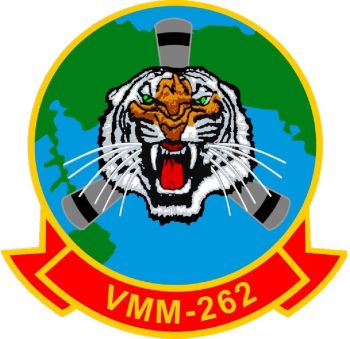 Coat of arms (crest) of the VMM-262 Flying Tigers, USMC