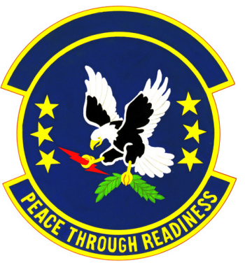 Coat of arms (crest) of the 22nd Organizational Maintenance Squadron, US Air Force