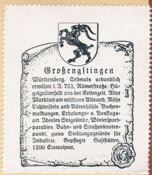 Wappen von Grossengstingen/Coat of arms (crest) of Grossengstingen
