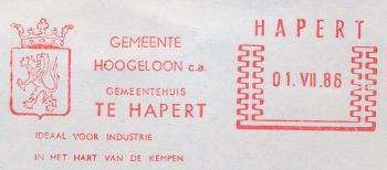 Wapen van Hoogeloon, Hapert en Casteren