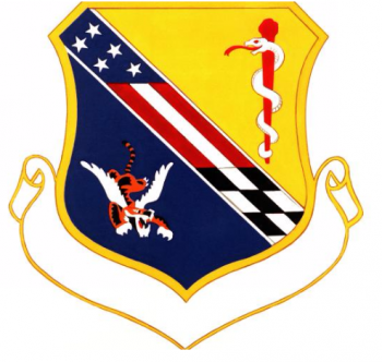 Coat of arms (crest) of the USAF Hospital England, US Air Froce