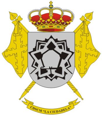 Coat of arms (crest) of the La Ciudadela Military Sociocultural Sports Center, Spanish Army