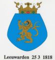 Wapen van Leeuwarden/Coat of arms (crest) of Leeuwarden