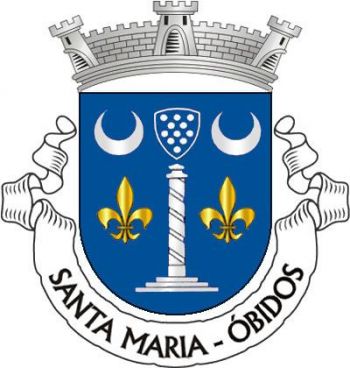 Brasão de Santa Maria (Óbidos)/Arms (crest) of Santa Maria (Óbidos)
