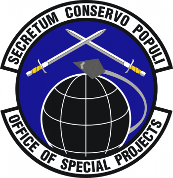 Coat of arms (crest) of the Air Force Office of Special Investigations Office of Special Projects, US Air Force