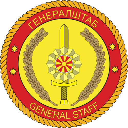 Arms (crest) of General Staff, North Macedonia