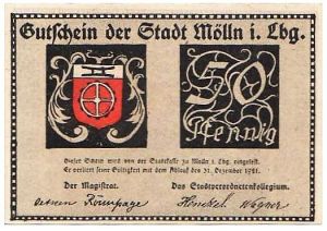 Wappen von Mölln/Coat of arms (crest) of Mölln