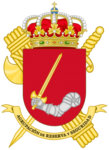 Coat of arms (crest) of Reserve and Security Grouping, Guardia Civil