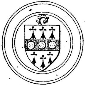 Arms (crest) of Yves de Pontsal
