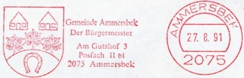 Wappen von Ammersbek/Coat of arms (crest) of Ammersbek