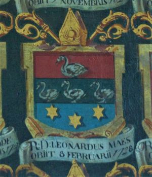 Arms (crest) of Leonardus Maes