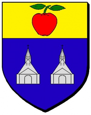 Blason de Calleville-les-Deux-Églises/Arms (crest) of Calleville-les-Deux-Églises