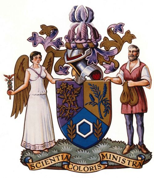 Arms of Society of Dyers and Colourists