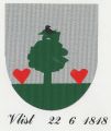 Wapen van Vlist/Coat of arms (crest) of Vlist
