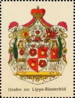 Wappen Grafen zu Lippe-Biesterfeld