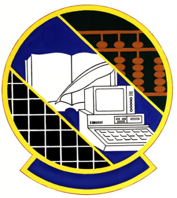 Coat of arms (crest) of 3rd Comptroller Squadron, US Air Force