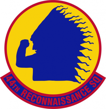 Coat of arms (crest) of the 44th Reconnaissance Squadron, US Air Force