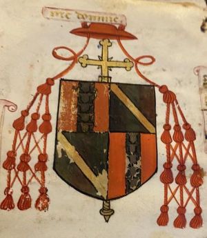 Arms (crest) of Anne d’Escars de Givry