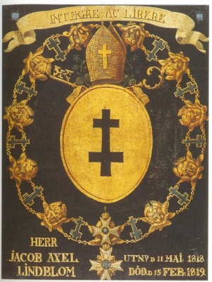 Arms of Jakob Axelsson Lindblom
