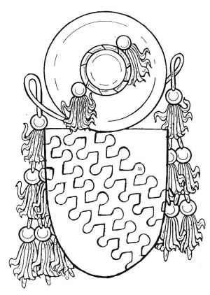Arms (crest) of Francesco Caetani