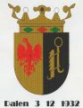 Wapen van Dalen/Coat of arms (crest) of Dalen